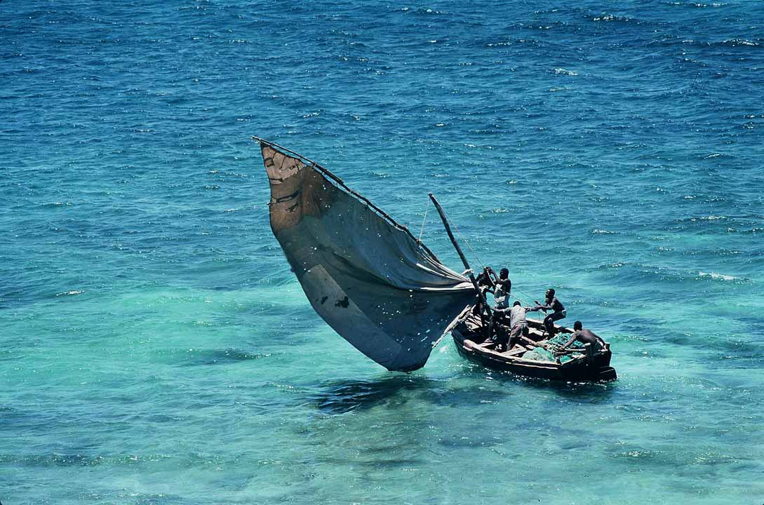 Foto fra Mosambik – Mozambique - traditional sailboat