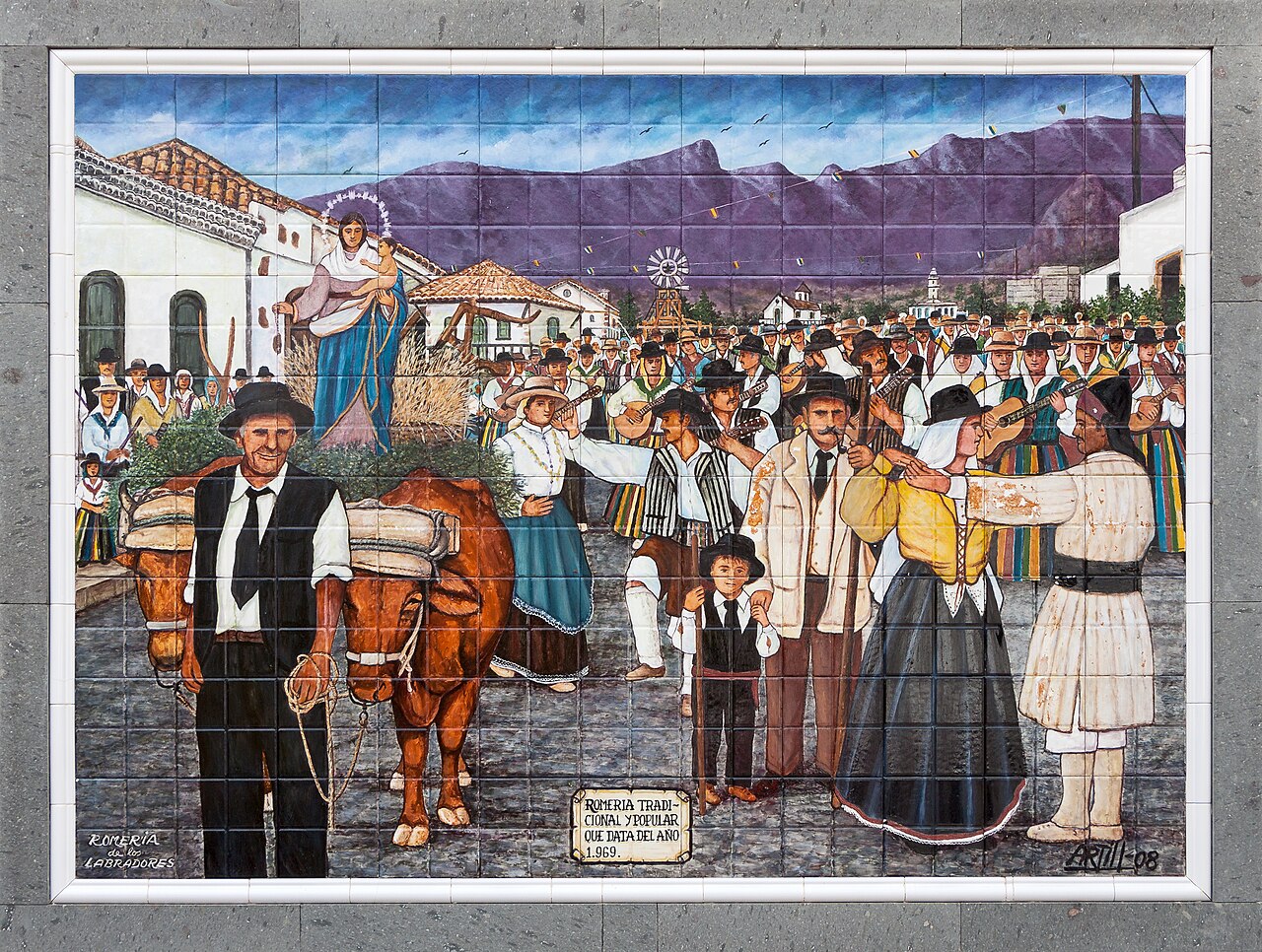 Foto fra Gran Canaria, Kanariøyene – Romeria de los Labradores - Santa Lucía de Tirajana