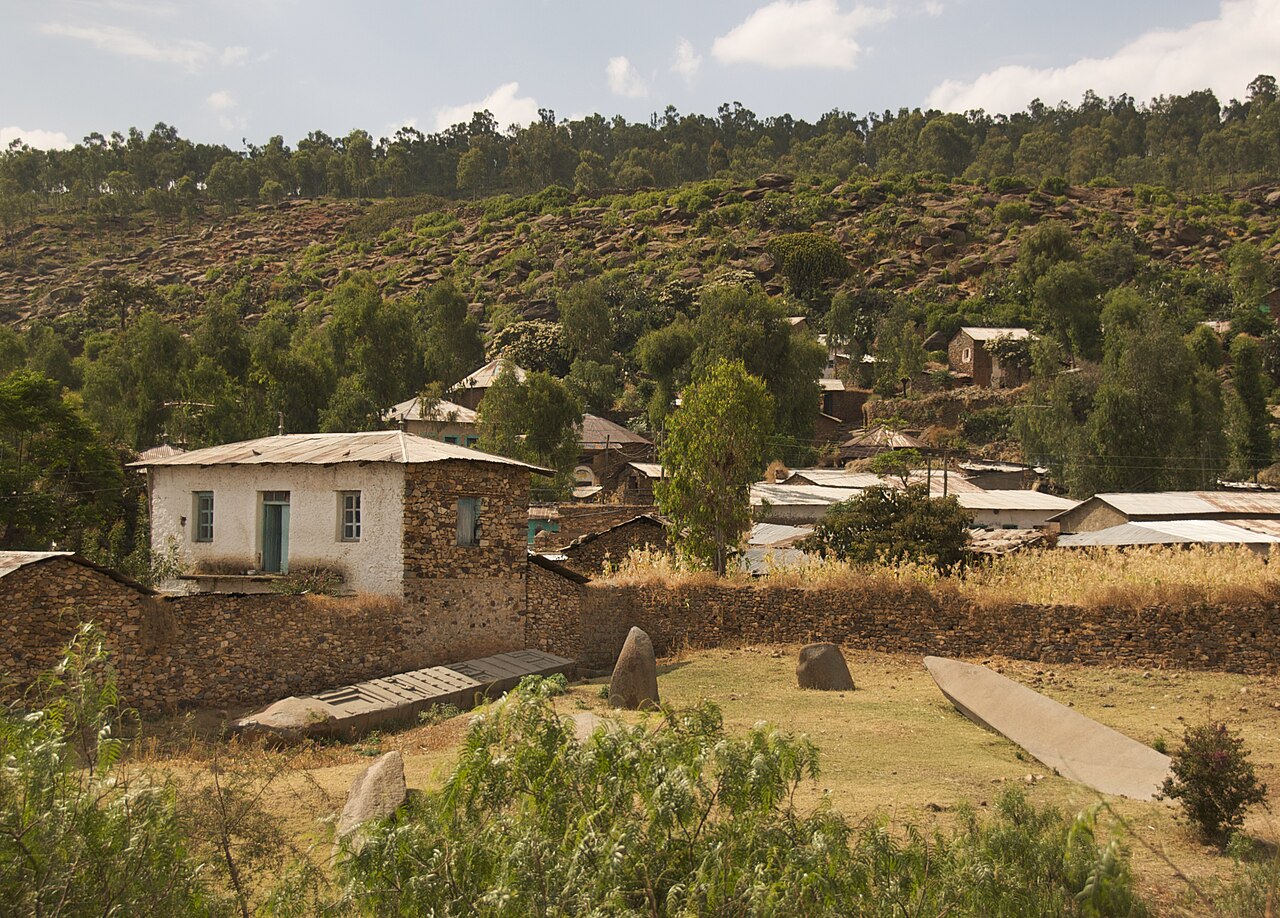 Foto fra Aksum, Etiopia – Stelae Field in Axum, Ethiopia