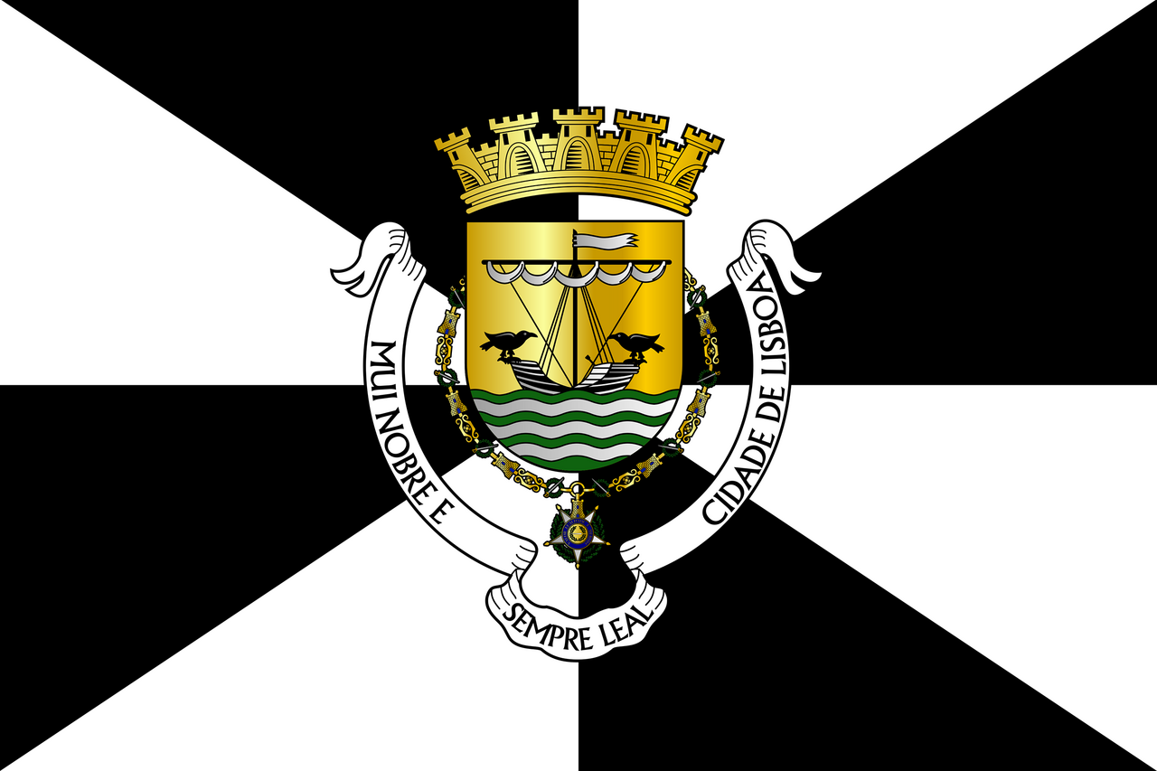 Foto fra Lisboa, Portugal – Bandeira municipal de Lisboa