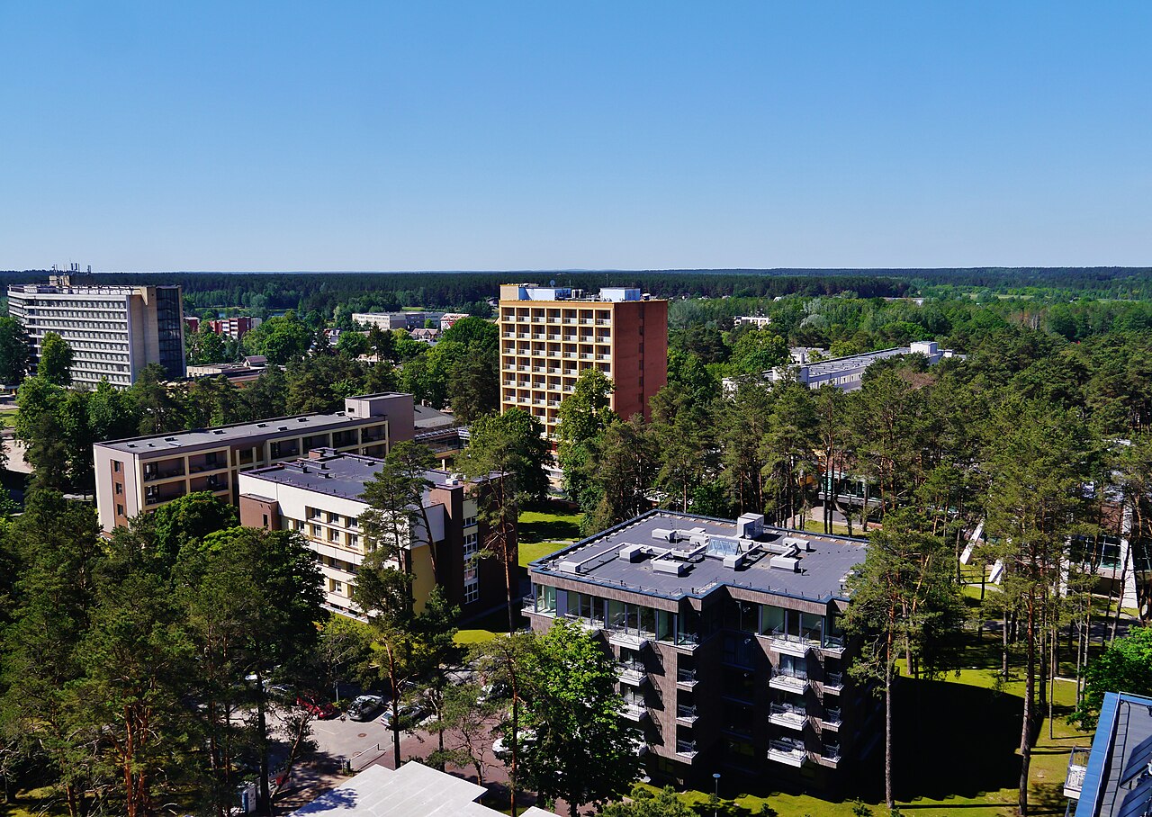 Foto fra Druskininkai, Litauen – Druskininkai Blick von der Seilbahn auf Druskininkai 5