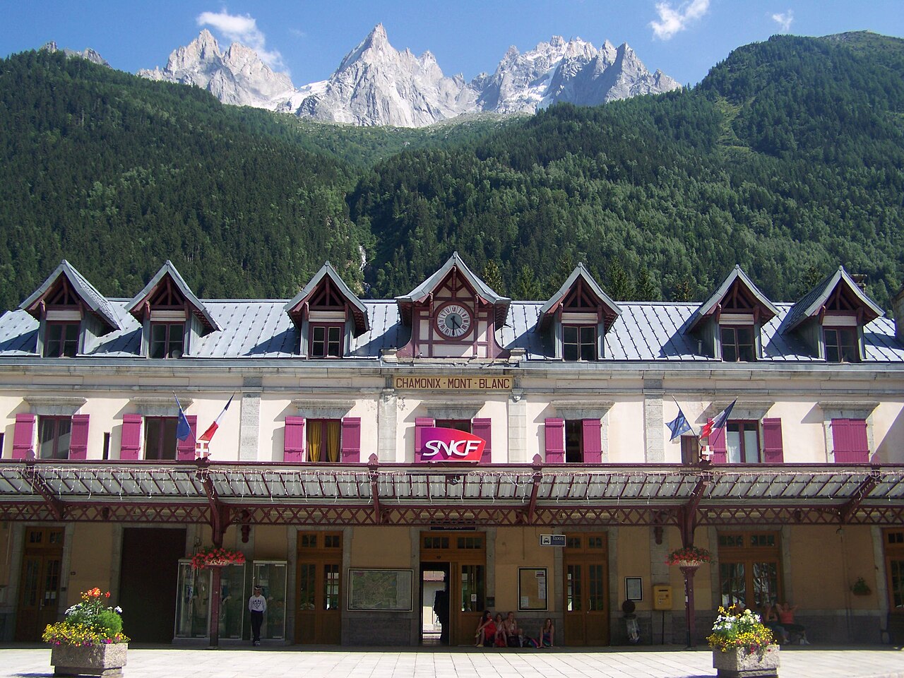 Foto fra Chamonix, Frankrike – Gare de Chamonix - Mont-Blanc