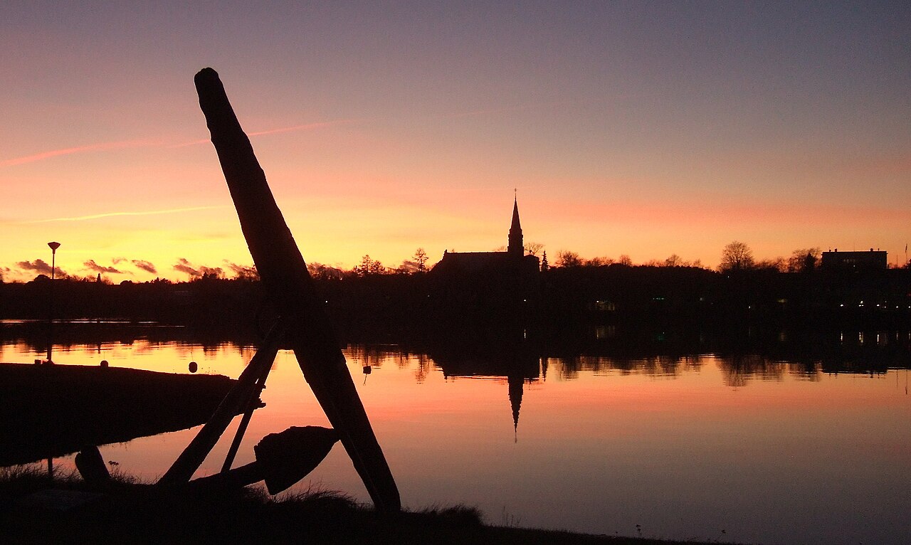 Foto fra Kristinestad, Finland – A sunset at the town of Kristiinankaupunki Finland