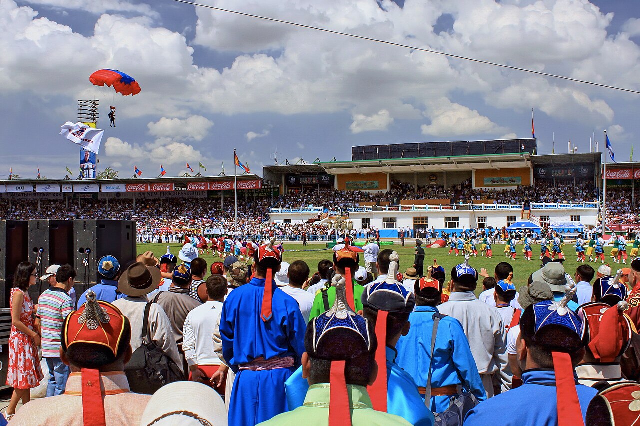 Foto fra Ulan Bator, Mongolia – Festiwal Naadam na stadionie narodowym w Ułan Bator 18
