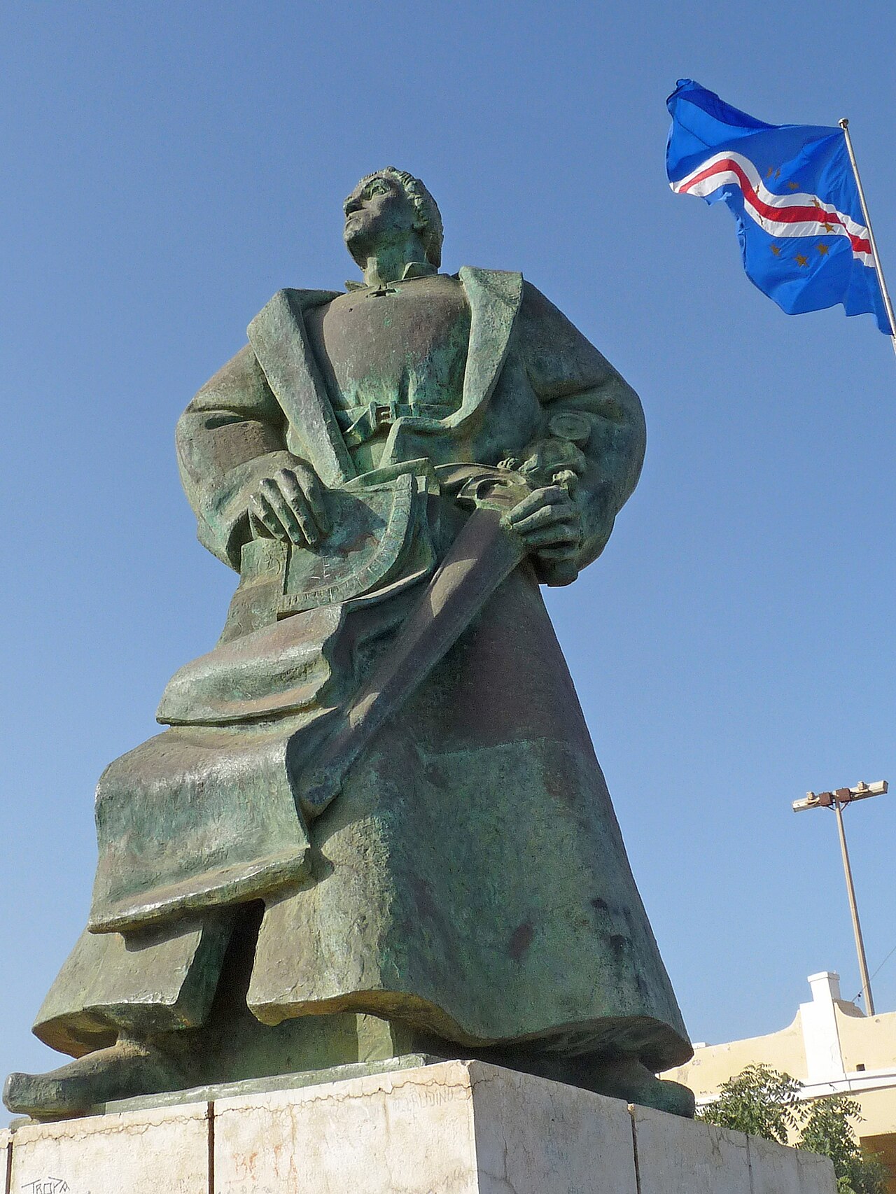Foto fra Praia, Kapp Verde – Praia-Monument to Diogo Gomes ()