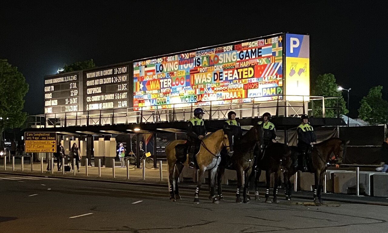 Foto fra Rotterdam, Nederland – ESC Rotterdam - Artwork at Ahoy Parking