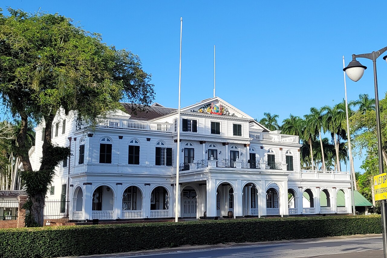 Foto fra Paramaribo, Surinam – Wiki Loves Monuments Presidentieel Paleis in Suriname ()
