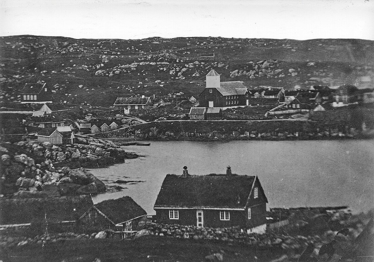 Foto fra Torshavn, Færøyene – Logting 1864, faroe islands