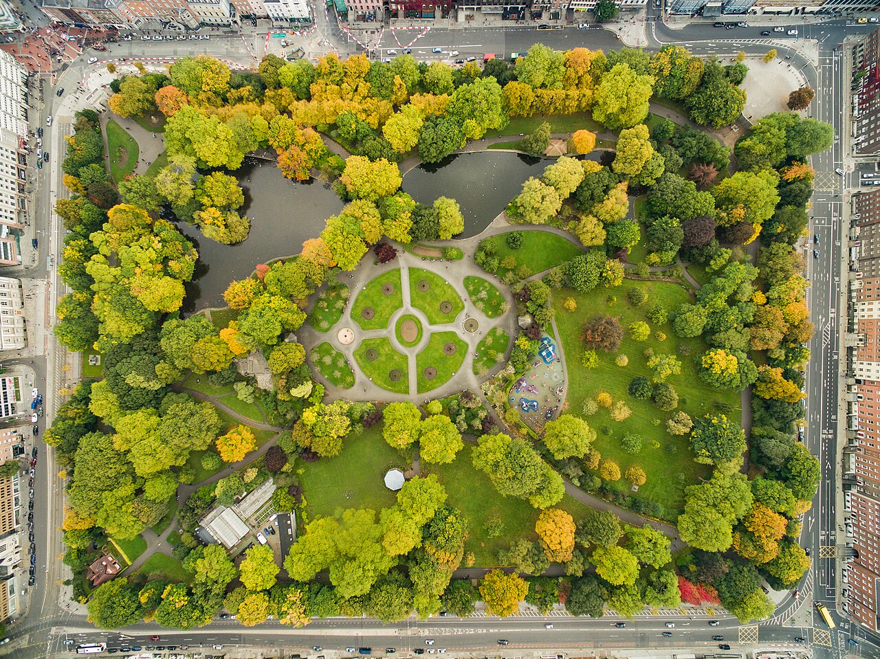 Foto fra Dublin, Irland – Dublin Stephen's Green-44 edit