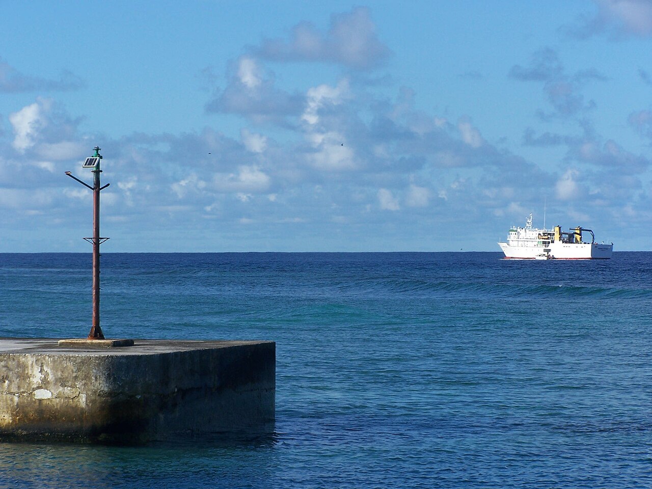 Foto fra Tuvalu – Manu Folau off Vaitupu Harbour, Tuvalu