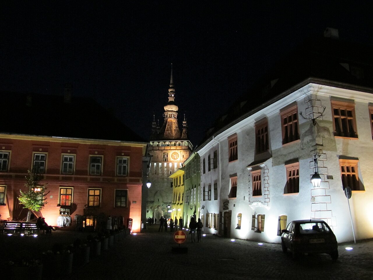 Foto fra Sighisoara, Romania – Sighisoara, piazza cetatii 01