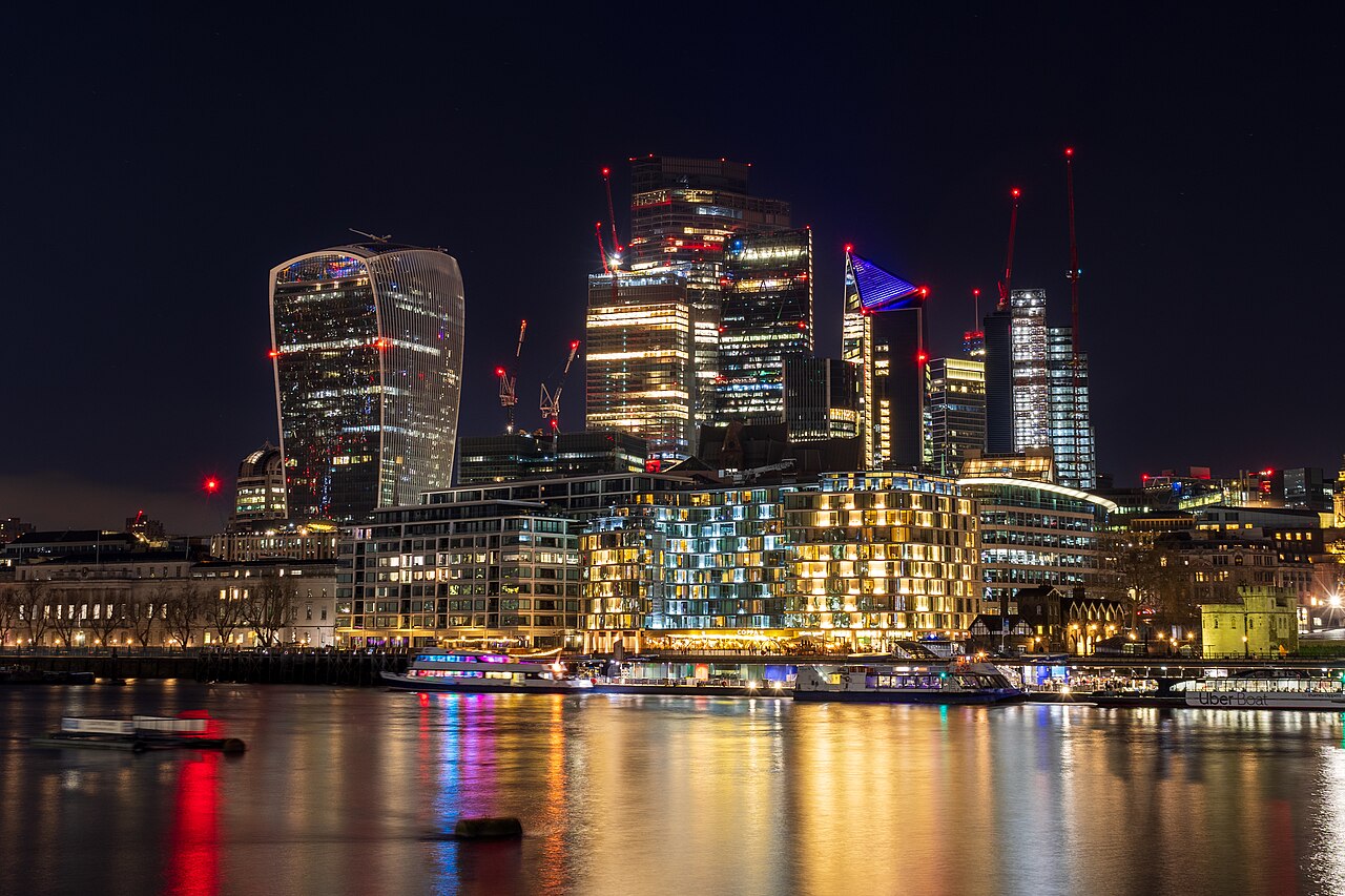 Foto fra London, England – City of London skyscrapers - -03-18