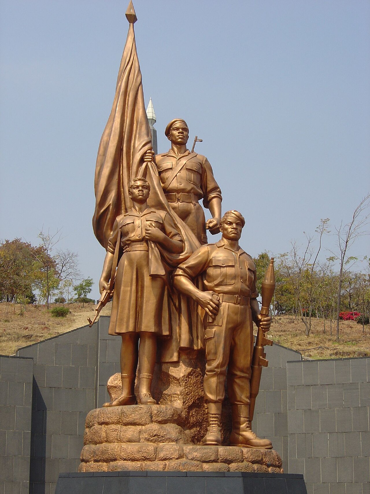 Foto fra Harare, Zimbabwe – Heroes Acre Monument, Harare, Zimbabwe