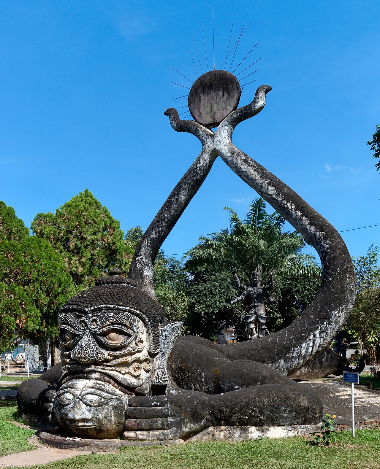 Foto fra Vientiane, Laos – 20171118 Park Buddy w Wientianie 3129 DxO