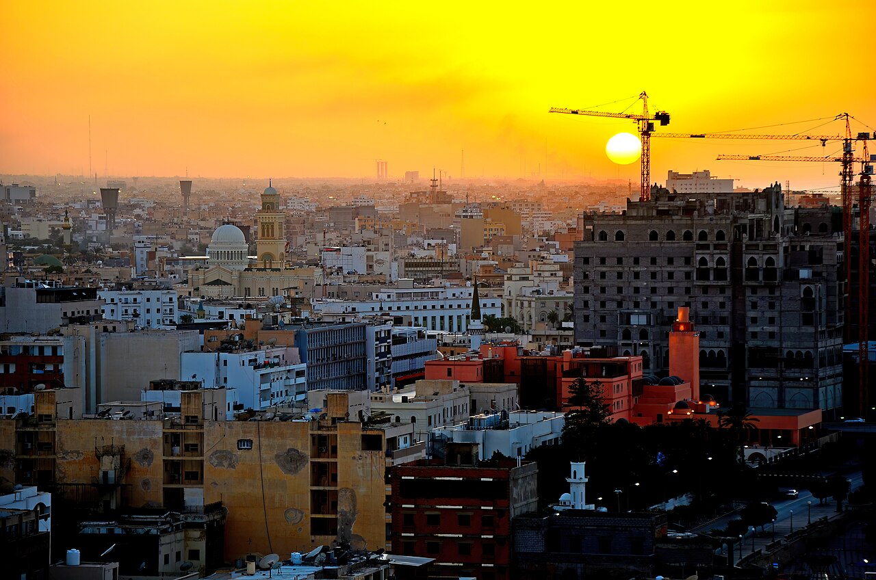 Foto fra Tripoli, Libanon – Sunset over Tripoli
