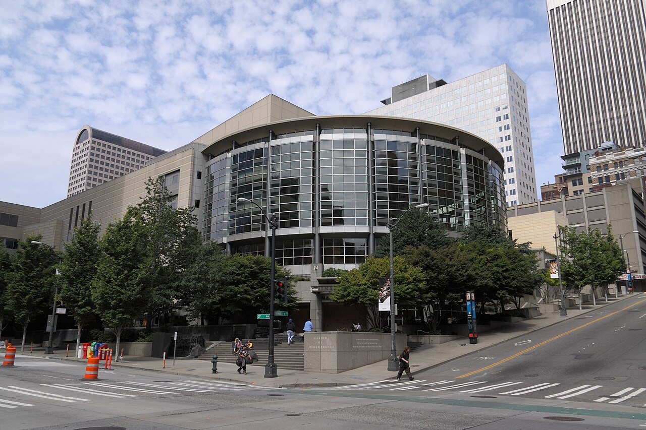 Foto fra Seattle, USA – Benaroya Hall, Seattle, Washington, USA
