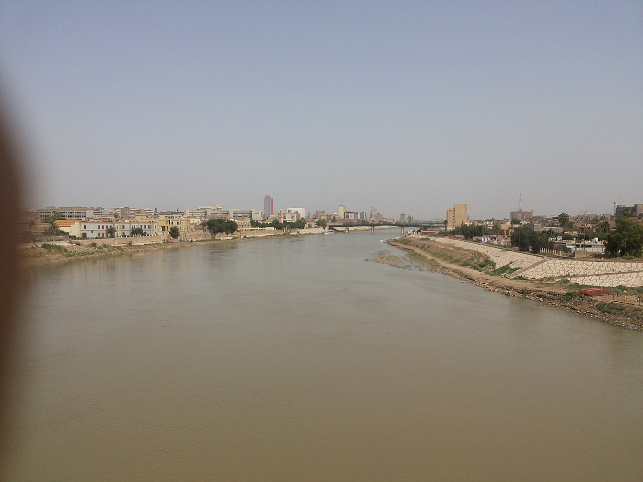 Foto fra Baghdad, Irak – Tigris in Baghdad