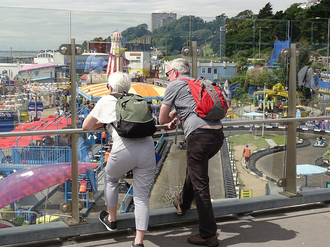Foto fra England – Couple on Pier - Southend-on-Sea - Essex - England