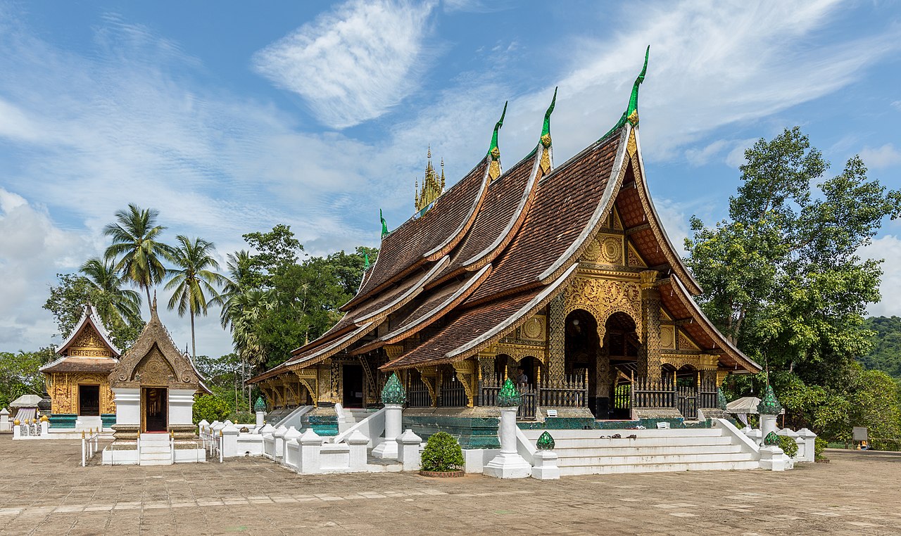 Foto fra Luang Prabang, Laos – Temple Wat Xieng Thong - Luang Prabang - Laos