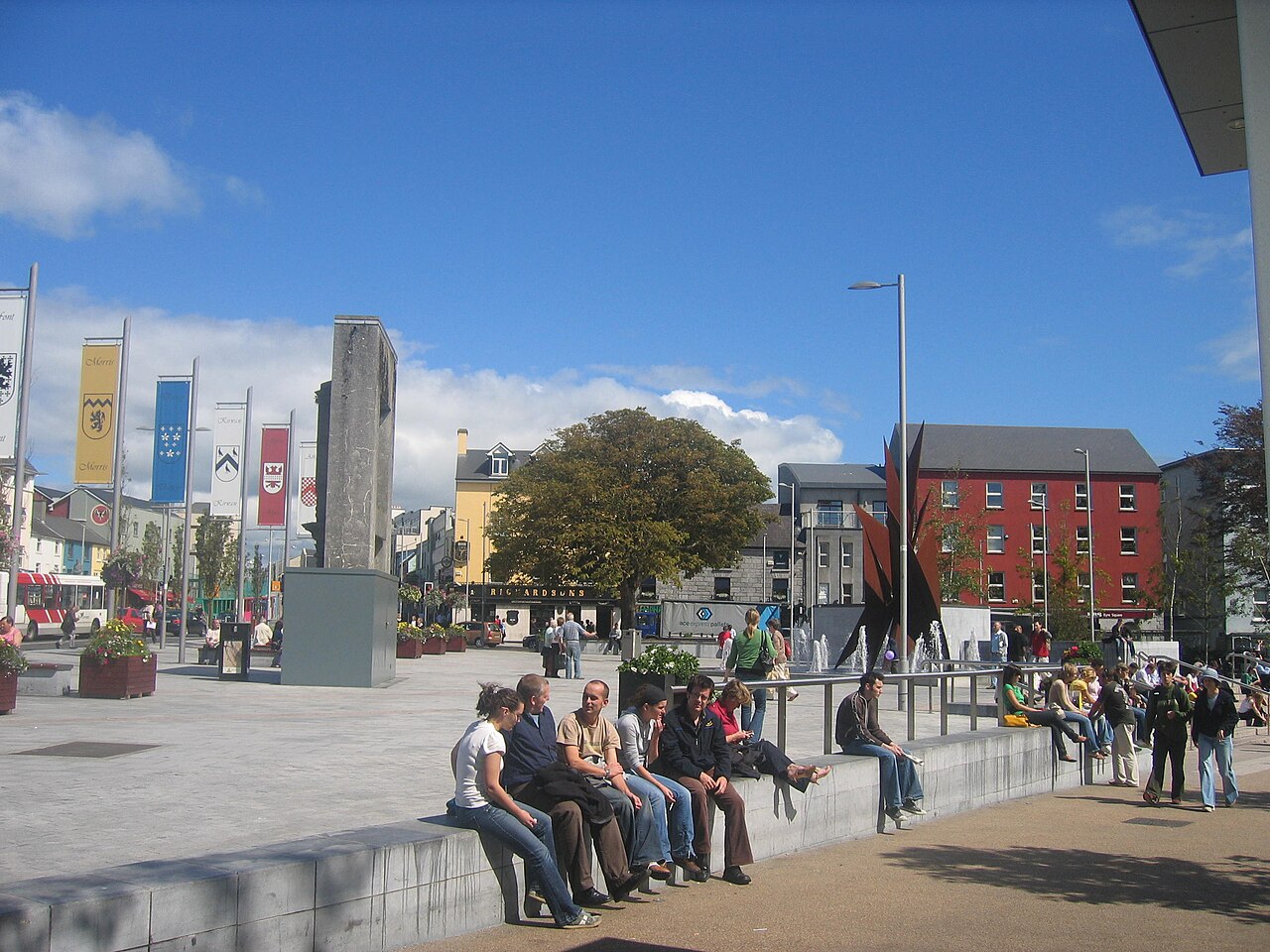 Foto fra Galway City, Irland – An Fhaiche Mhór, Gaillimh - Eyre Square, Galway